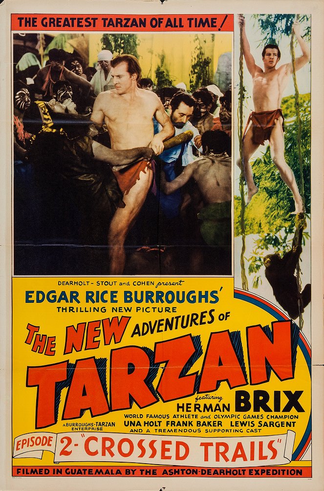 Las nuevas aventuras de Tarzán - Carteles
