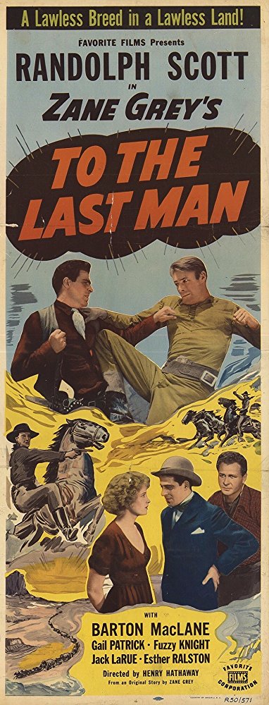 To the Last Man - Posters
