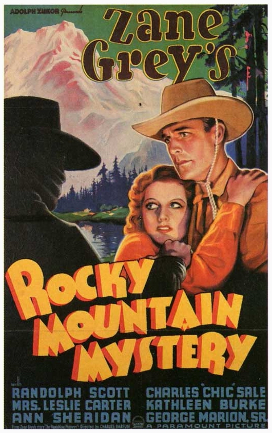 Rocky Mountain Mystery - Cartazes