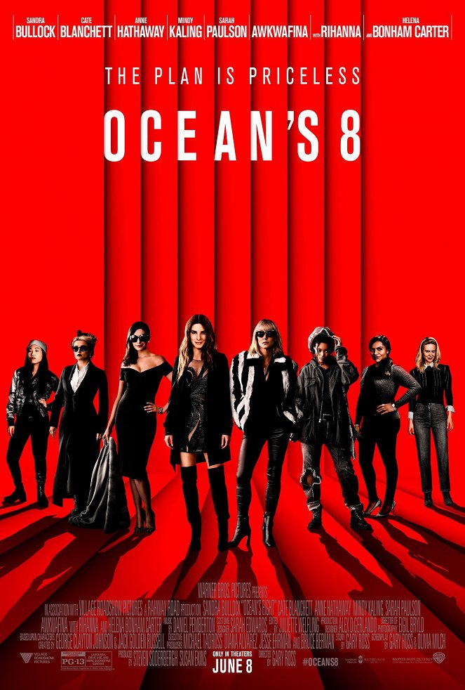 Ocean's 8 - Affiches
