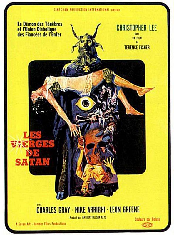 Les Vierges de Satan - Affiches