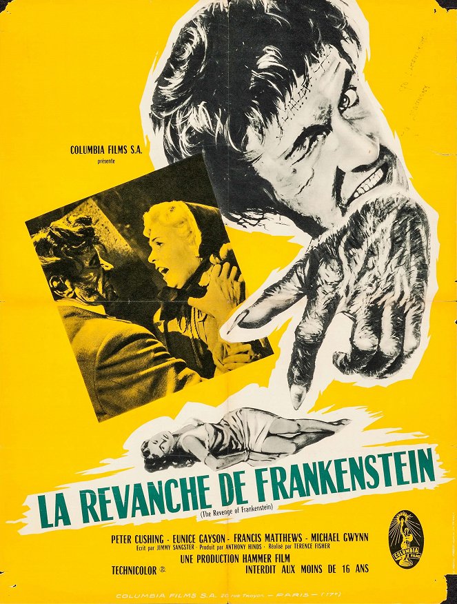La Revanche de Frankenstein - Affiches