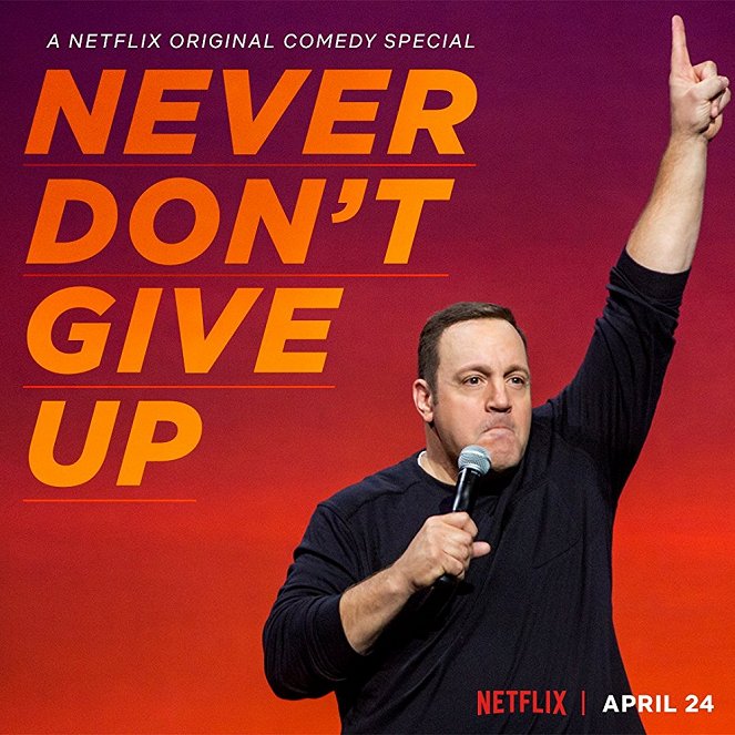 Kevin James: Never Don't Give Up - Carteles