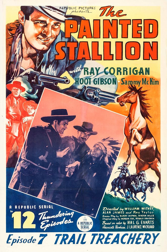 The Painted Stallion - Plakaty
