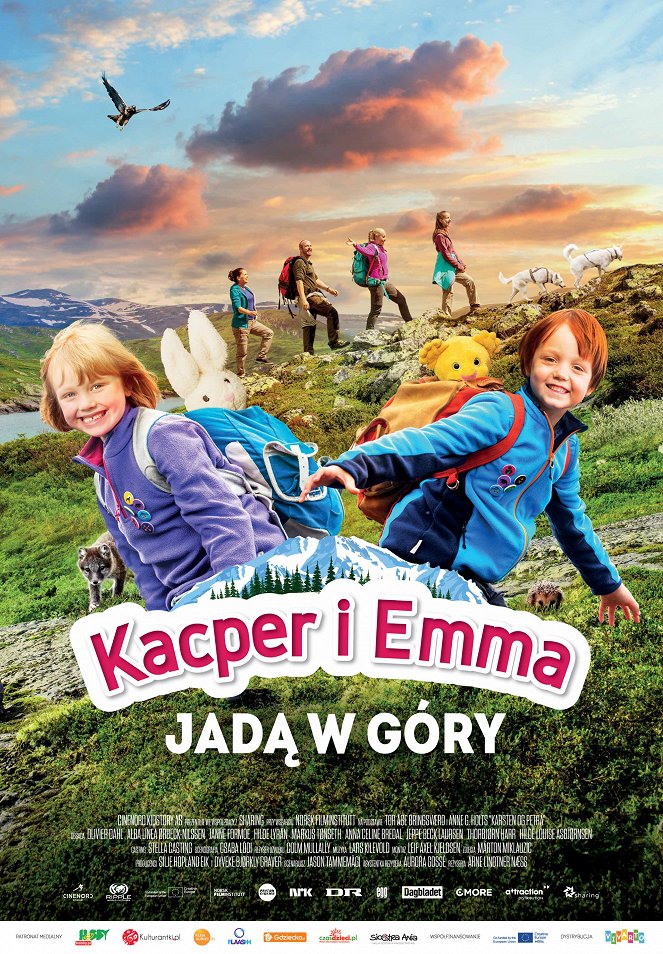 Kacper i Emma jadą w góry - Plakaty