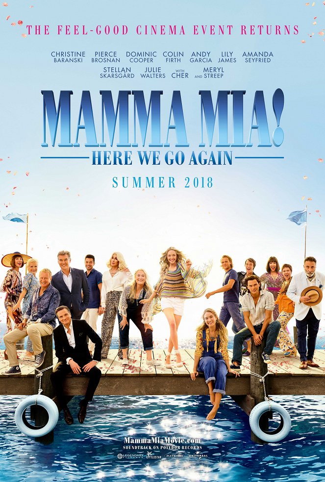 Mamma Mia! Here We Go Again - Julisteet