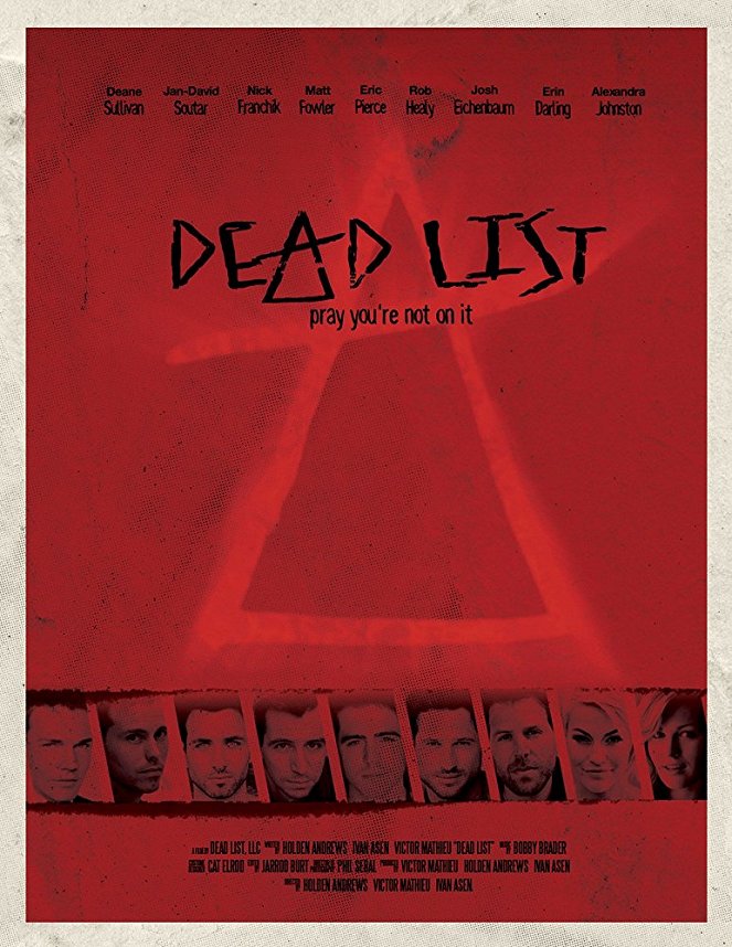 Dead List - Plagáty