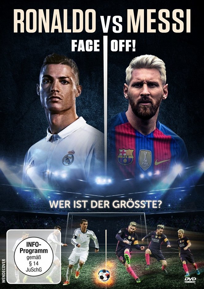 Ronaldo vs Messi - Face Off! - Plakate