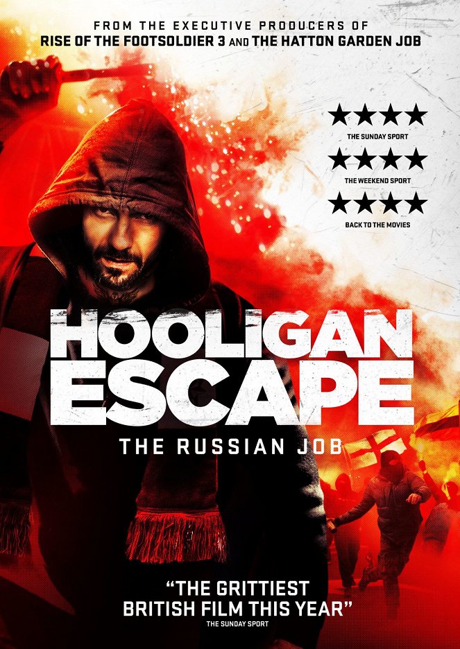 Hooligan Escape The Russian Job - Cartazes