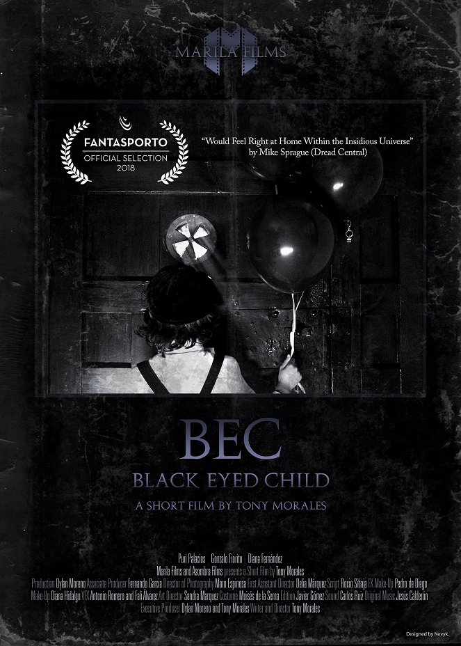 BEC - Black Eyed Child - Julisteet