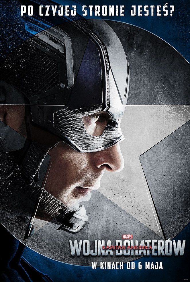 Kapitan Ameryka: Wojna bohaterów - Plakaty