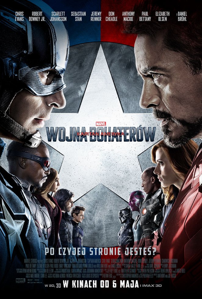 Kapitan Ameryka: Wojna bohaterów - Plakaty