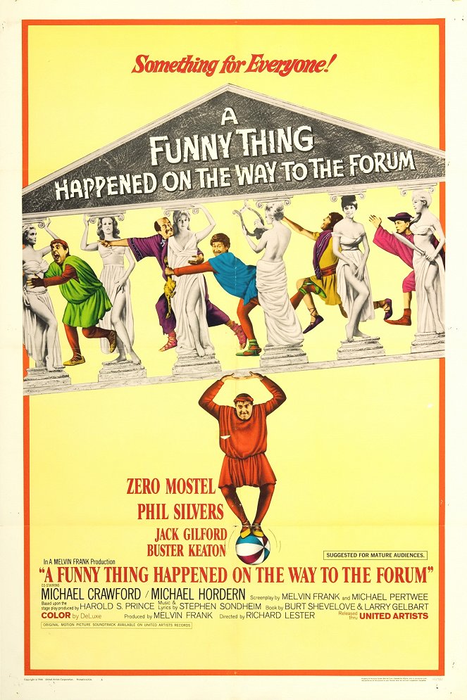A Funny Thing Happened on the Way to the Forum - Affiches