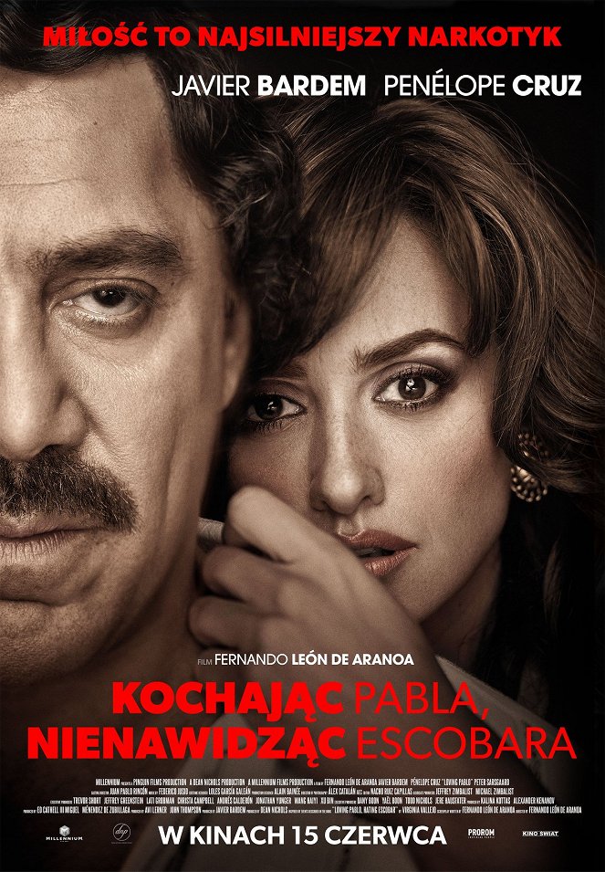 Kochając Pabla, nienawidząc Escobara - Plakaty