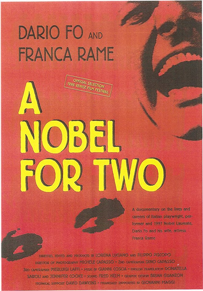 Dario Fo and Franca Rame: A Nobel for Two - Plakátok