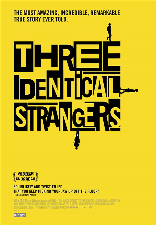 Three Identical Strangers - Posters