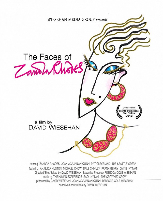 The Faces of Zandra Rhodes - Plakaty