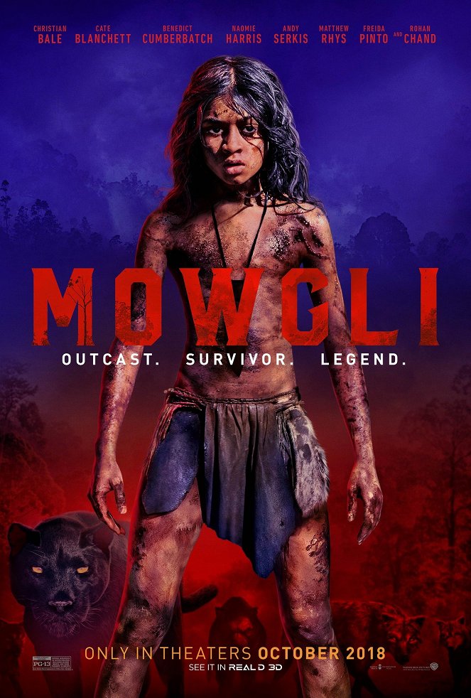 Mowgli: Chłopiec z dżungli - Plakaty