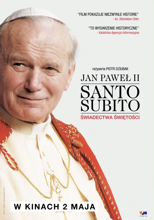 Jan Paweł II - Santo Subito. Świadectwa świętości - Julisteet