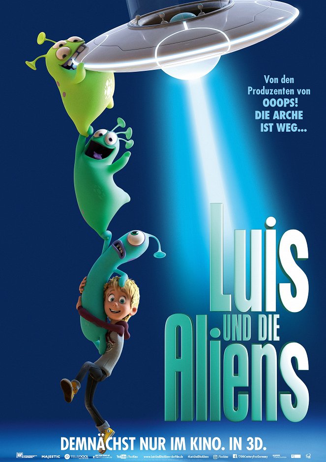 Louis en de Aliens - Posters