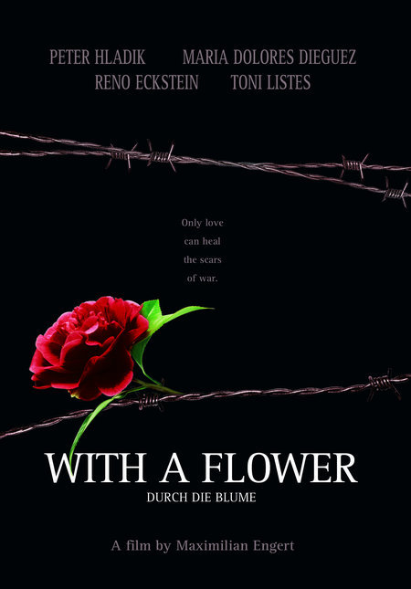With a Flower - Posters