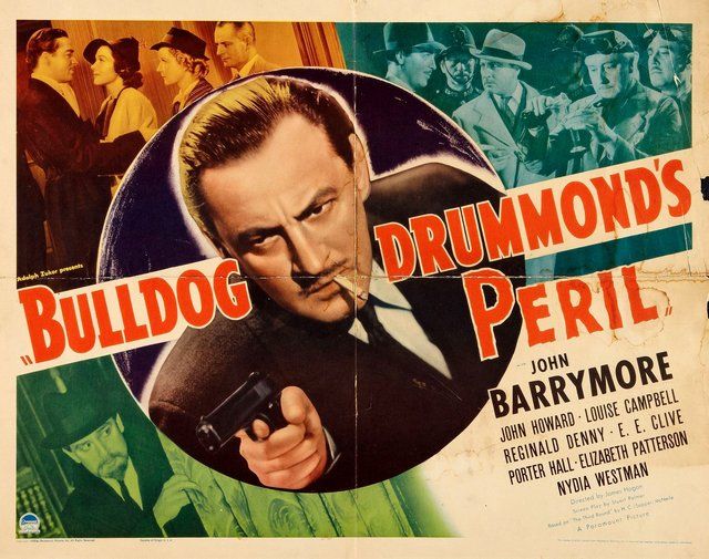 Bulldog Drummond v nebezpečí - Plakáty