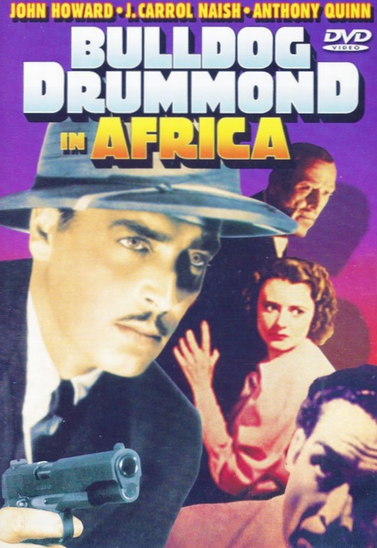 Bulldog Drummond in Afrika - Posters