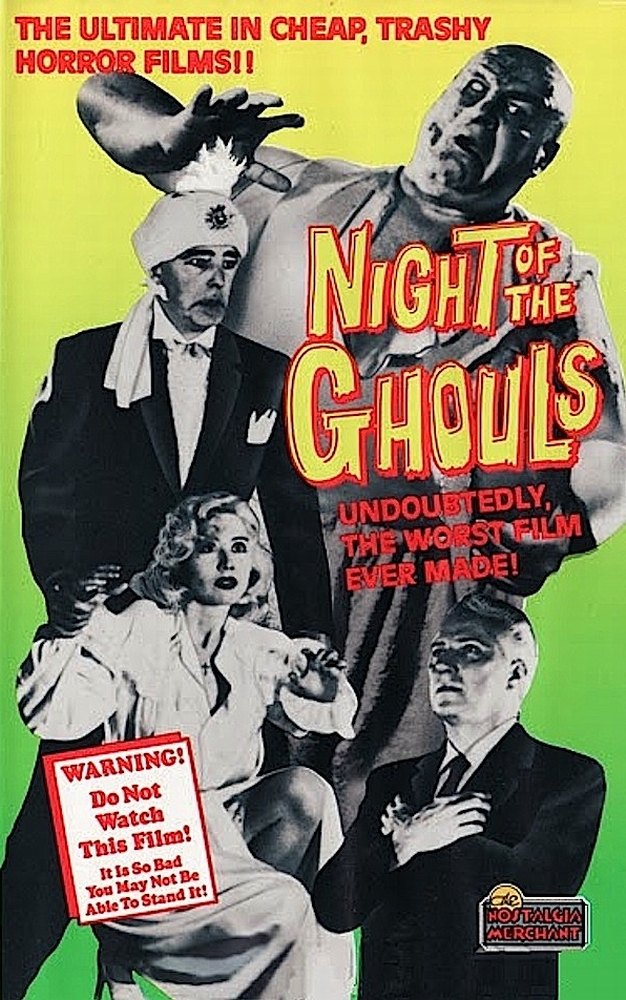 Night of the Ghouls - Carteles