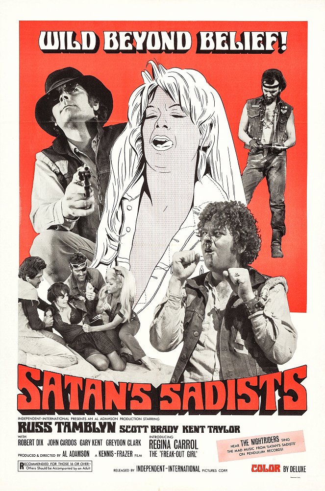 Satan’s Sadists - Affiches