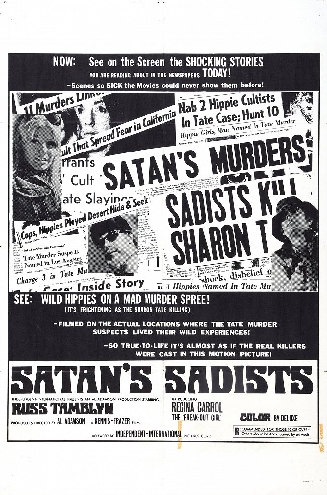 Satan's Sadists - Plakáty
