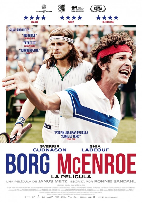 Borg McEnroe. La película - Carteles