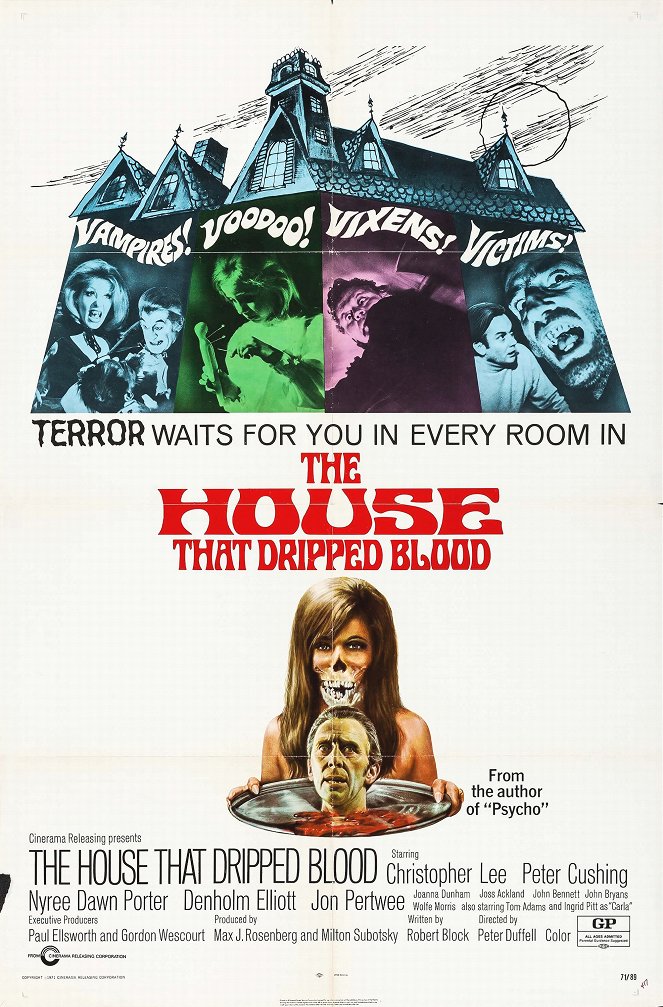 The House That Dripped Blood - Posters