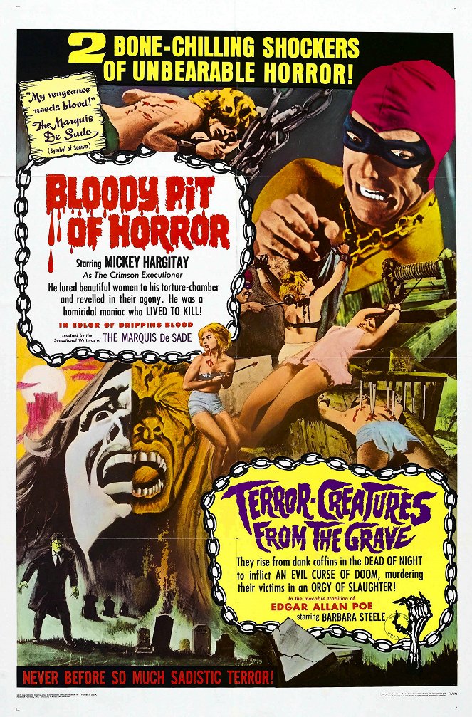 Bloody Pit of Horror - Posters