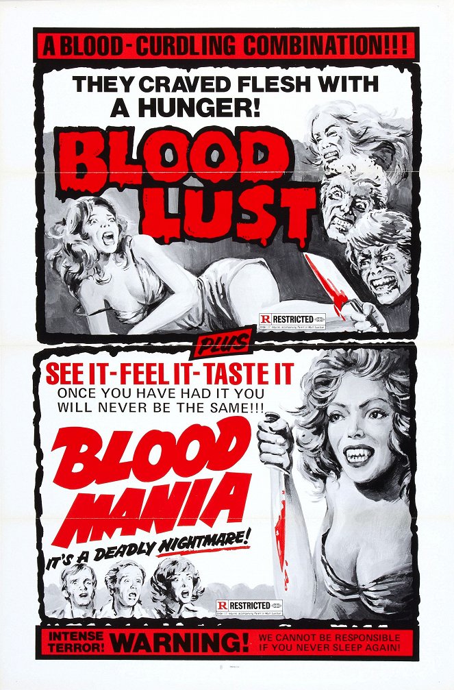 Blood Mania - Julisteet