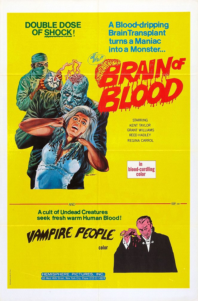 Brain of Blood - Posters