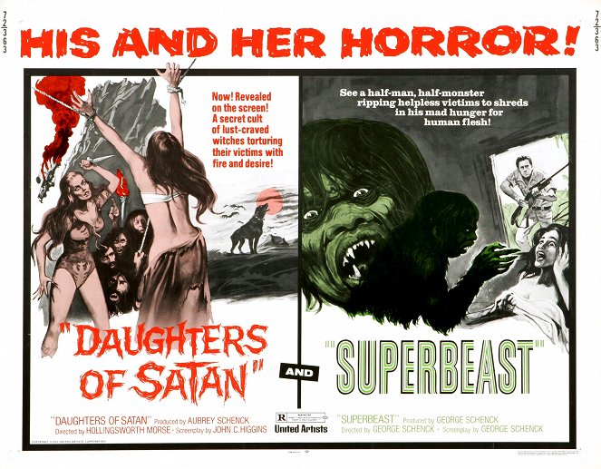 Daughters of Satan - Affiches