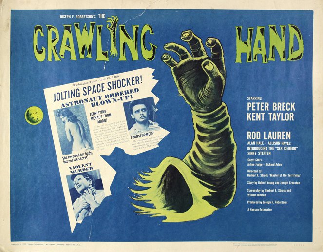 The Crawling Hand - Affiches