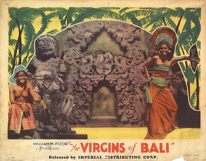 Las vírgenes de Bali - Carteles