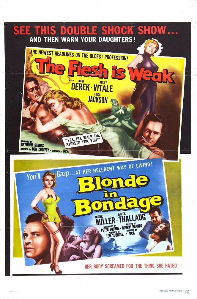 Blonde in Bondage - Posters