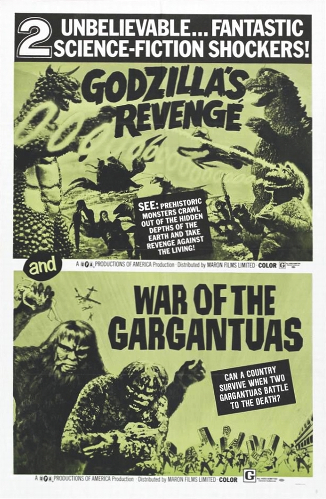 The War of the Gargantuas - Posters