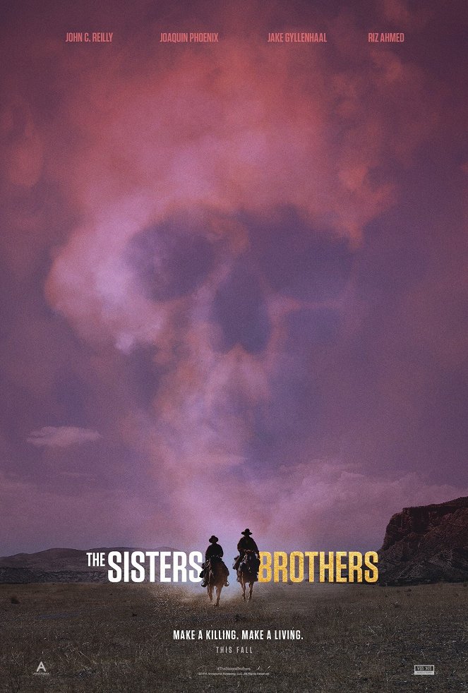 Los hermanos Sisters - Carteles