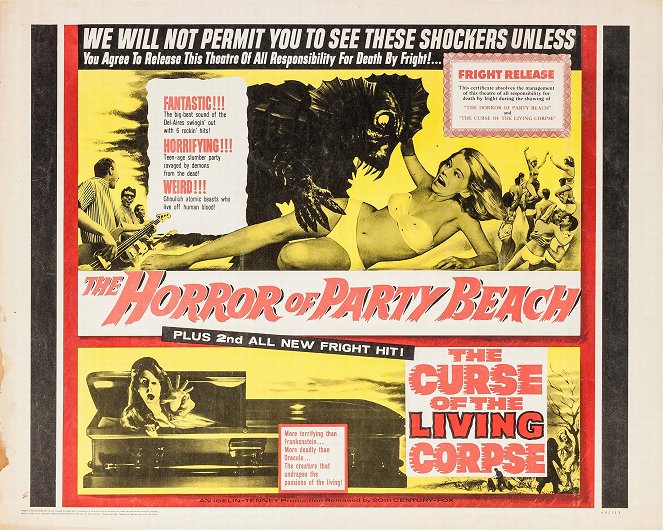 The Horror of Party Beach - Posters