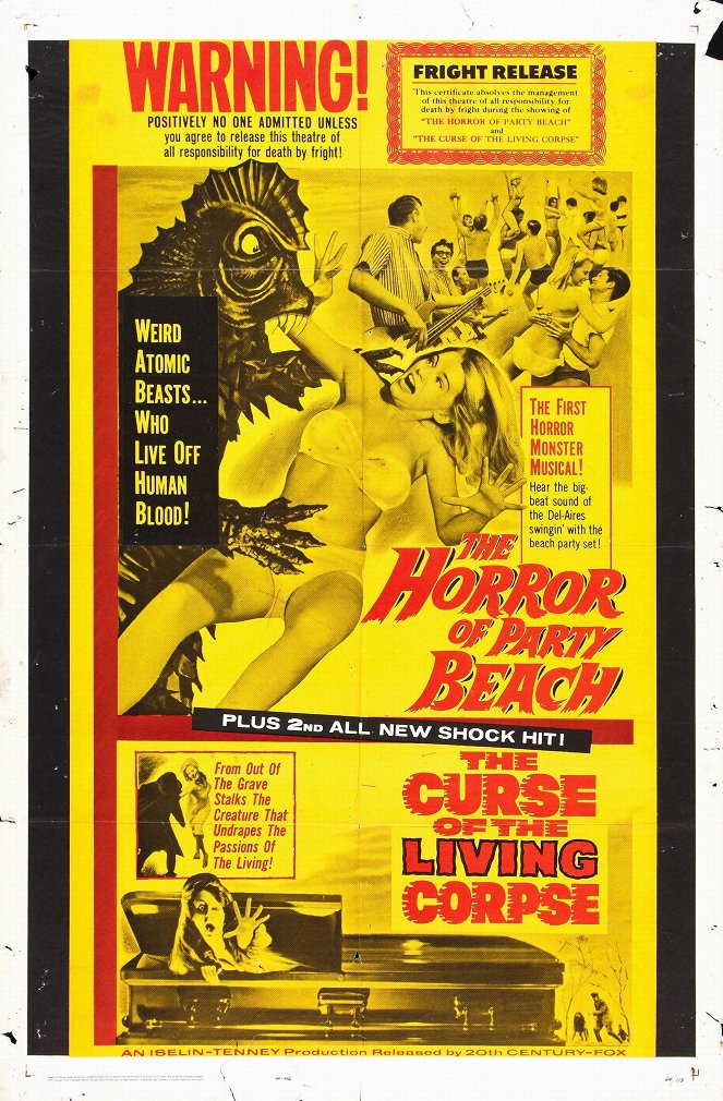 The Curse of the Living Corpse - Affiches