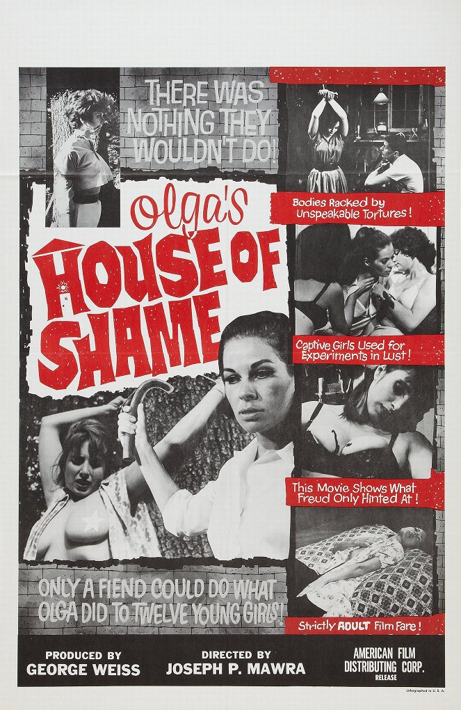 Olga's House of Shame - Posters