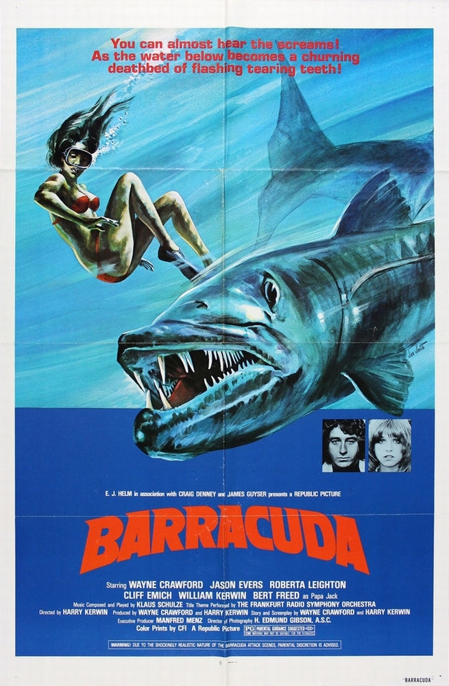 Barracuda - O Terror dos Mares - Cartazes
