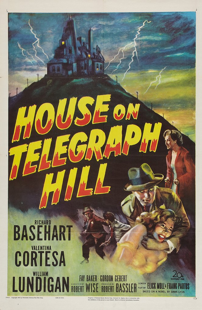 The House on Telegraph Hill - Plagáty