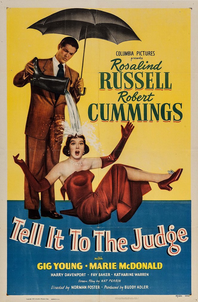 Tell It to the Judge - Plakate