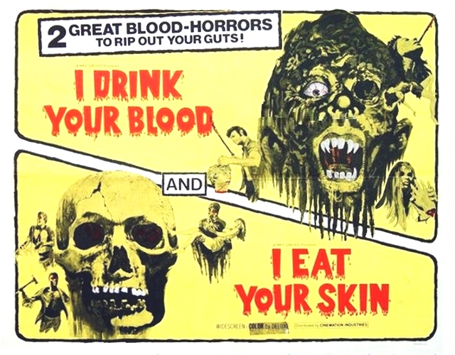 I Drink Your Blood - Cartazes