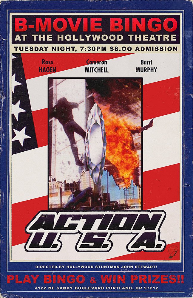 Action U.S.A. - Plakaty