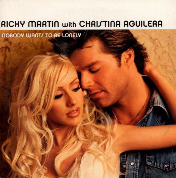 Ricky Martin ft. Christina Aguilera: Nobody Wants to Be Lonely - Plakate